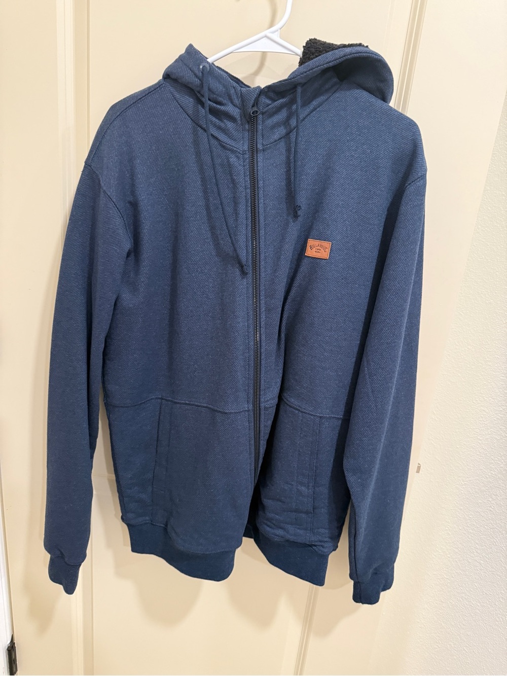 Men’s Billabong Navy Blue Full-Zip Hooded Sweater